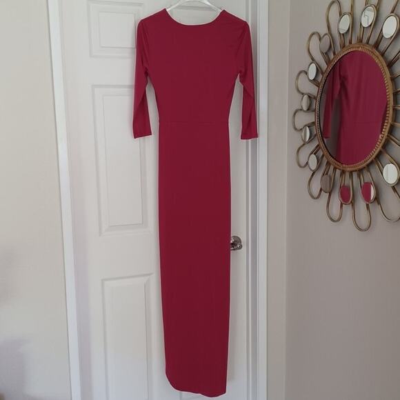 Lovers + Friends Sundance Maxi Dress Raspberry Size S NWT - Picture 3 of 11